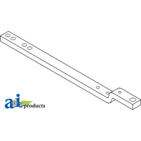 A & I PRODUCTS Drawbar w/ 2.125" Offset 41" x2.5" x1.2" A-T28014